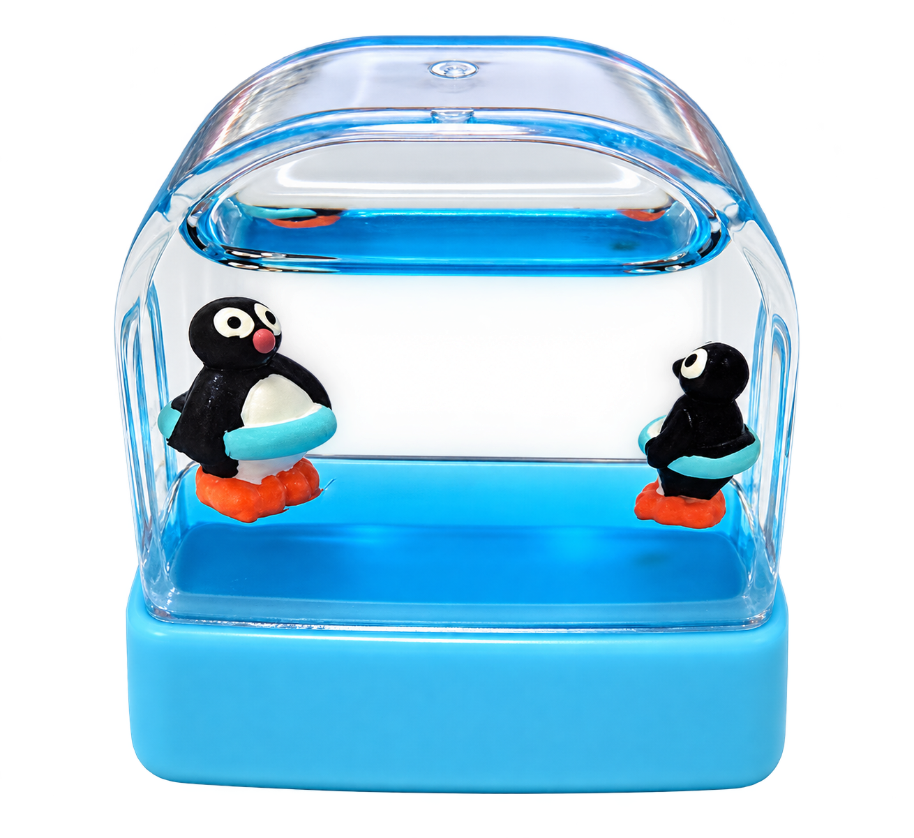 企鵝水世界漂浮章實品
